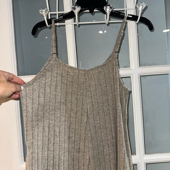 CUPSHE Women's knit Jumpsuit V Neck Sleeveless Wide leg pockets adjustable sz S - Picture 7 of 14